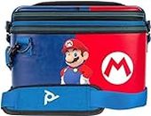 Pdp Gaming Licence Officiel Switch Pull-N-Go Travel Case - Mario - Semi-Hardshell Protection - Protective Pu leather - Holds 14 Games And Manette - Works avec Switch Oled And Lite