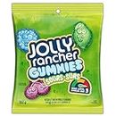 JOLLY RANCHER Gummies Sours Original, Mixed Fruit, Assorted Candy Gummies to Share, Snack Sized Assorted Candy, 182g