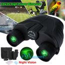 Professional 10x25 High Power Day Night Vision Binocular HD Telescope Scope+Bag