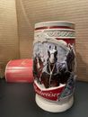 2015 Budweiser Holiday Stein “First Snow Of The Season” 35th Anniversary Edition