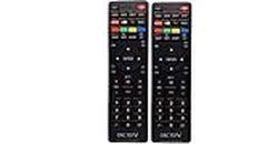GLY Universal TV Remote Control for Samsung, Vizio, LG, Sony, Panasonic, Smart TV, HAIER, Toshiba, Philips, TCL - Netflix, APPS Buttons, Universal remote control, one for all remote (Pack of 2)