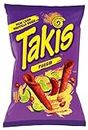 Takis Fuego Spicy Chili Pepper And Lime Rolled Tortilla Chips - Crunchy Corn Chips Snack 90g (Imported)