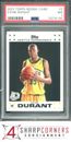 2007 TOPPS ROOKIE CARD #2 KEVIN DURANT RC PSA 7
