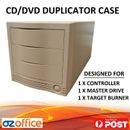 1 to 1 CD DVD Duplicator Case Tower - 5.25" External Drive Case Enclosure Burner