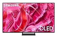 SAMSUNG 65-Inch Class OLED 4K S90C Series Quantum HDR, Dolby Atmos Object Tracking Sound Lite, Ultra Thin, Q-Symphony 3.0, Gaming Hub, Smart TV with Alexa Built-in (QN65S90C, 2023 Model), Titan Black