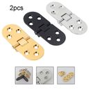 Folding Table Hinges for Cabinet Furniture Self Supporting Design 78mm (Pack of 2)