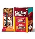 CaliBar 10g Protein Bar - Berry Almond + Roasted Coffee Bean Crispy Bar (Combo Pack of 6) Assorted Pack, With Real Coffee, With Real Bits of Cranberry & Blackcurrant, Low In Sugar, Sweetened With Honey, Gluten-Free, 4g Fiber, No Preservatives, Delicious Taste & 100% Veg. | Guilt-Free snacking for High Protein diets, Sustained Energy, Fitness & Immunity (40g x 6 Bars)