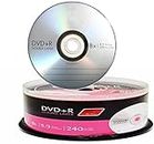 Premium Brand Blank DVD+DL (Double Layer) 8.5 GB x 240 min x 8X (Pack of 5 Disk with Free 5 DVD Cover)