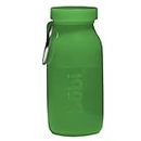 Bübi Bottle 414 ml hellgrün Faltbare Trinkflasche perfekt für unterwegs oder zum Sport