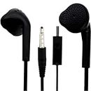 ELECTMART Original EHS61ASFWE Wired Headphone with Built-in Microphone Compatible for All 3.5mm Jack Smartphones (Black, in The Ear)