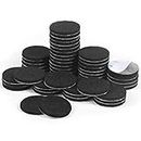 Felt Pads for Furniture Feet,50 Pieces Self Adhesive Furniture Pads Floor Protectors for Chair Legs Anti Scratch(Black)