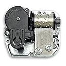 Music Box Spare Part Grey Wind Up Sankyo Musical Movement for DIY Musical Boxes (60 Tunes Option) (Mozart's Lullaby)