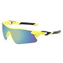 Roshfort Mens Sports Sunglasses UV Protection Sunglass for Men Cycling Running Driving Fishing Glasses