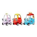 Little Tikes Let's Go Cozy Coupe - Niedliches Mini-Schiebe- und Spielfahrzeug - Für Autospaß auf dem Tisch und am Boden - Geeignet für Kleinkinder ab 3 Jahren