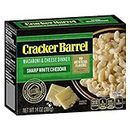 Cracker Barrel Macaroni and Cheese, Sharp White Cheddar (Pack of 3)