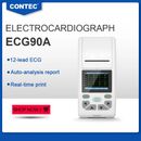 CONTEC Elektrokardiograph 12 Blei EKG EKG Touch Digital+PC Software NEU ECG90A
