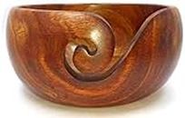 Fakhr Wood Handicrafts Wooden Yarn Bowl | Wooden Yarn Bowls for Crocheting | Wooden Yarn Bowl Large | Wooden Yarn Bowl for Crochet | Wooden Yarn Bowls for Knitting