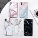 For iPhone 6s 7 8 Plus SE 2020 Soft Marble Case TPU Silicone Slim Cover