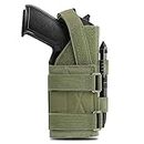 ACEXIER Universal Tactical Molle Pistolet Pistolet Holster Réglable Pistolet Holster pour 9mm Glock 1911 G17 18 19 26 34, Ruger LCP, Beretta