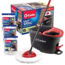Easywring Microfiber Spin Mop &Bucket Floor Cleaning System with 3 Extra Refills