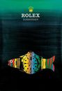 Rolex Submariner Fish Poster Print