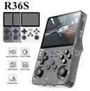R36S Retro Handheld Video Game Console Linux System 3.5 Inch IPS Screen RK3326