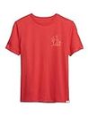 GAP Boys' Graphic T-Shirt, Hula Red, X-Large