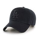 '47 Brand MLB LA Dodgers Clean Up Cap - Black