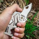 9 in1 Multifunction Pocket Knife Credit Card Outdoor Camping Survival Knife Tool