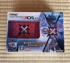 Nintendo 3DS LL Monster Hunter Cross Paquete Especial Caja Set Consola Juego Software
