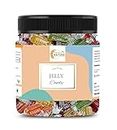 Organic Nature Jelly Candy Chocolate Fruits Flavour Mix Flavours 250 Gram Jar Pack
