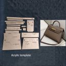 Leather Craft Clear Acrylic Kelly bag Handbag Pattern Stencil Template DIY Tools