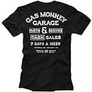 Gas Monkey Garage Parts & Service Tee - Black (XL)