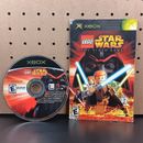 LEGO Star Wars: The Video Game (Microsoft Xbox, 2005) solo disco con manual