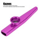 (Purple)Kazoos Musical Instruments Mouth Muscle Training Pronunciation VIS