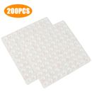  Clear Hemispherical Bumpers Rubber Pads Adhesive for Furniture scratch 6*2mm