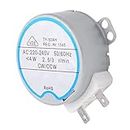 Compact Mini AC Synchronous Motor for Diverse DIY Projects - Low Noise, Durable Stainless Steel, Dual - Direction, Ideal for Appliances & Crafts