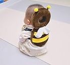 SHOPTOSHOP Baby Head Protector, Toddlers Head Safety Pad Cushion, Adjustable Toddlers Head Safety Pad Cushion Backpack,Baby Protection for Crawling & Walking, Age 6-24 Months (Brown-BACKSUPPORT)