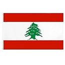 Le Drapeau De République du Liban 90 * 150 Cm Douban du Liban National Flag for Outdoor Garden Patio Lawn Home Decoration