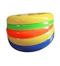 Outdoor Sports Games on The Beach, Lake, & Pool, Catching & Throwing Discs, Dog Training Disc, Flying Discs for Kids, Adults, and Dogs, Unbreakable Soft Flexible Plastic (5pcs Combo)