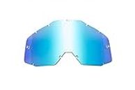 SeeCle lente di ricambio blu specchiata compatibile per occhiale/maschera 100% Racecraft/Accuri/Strata PLUS (+)