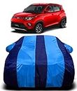 V Vinton Mahindra Kuv 100 Car Cover | Mahindra Kuv 100 Car Body Cover | Mahindra Kuv 100 Car Accessories | Mahindra Kuv 100 Car Accessories All | Mahindra Kuv 100 Car Cover Waterproof | Blue