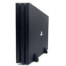 PS4 Pro Vertical Standfuß für Playstation 4 Pro Vertikaler Fußständer aus Silikon Stabiler Basis Rutschfest Genügend Platz zum Kühlen, Schwarz