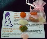 Pregnancy & Fertility Boosting Healing Crystal Gemstone Set & Childbirth Aid.