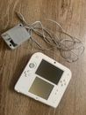 Nintendo 2DS with Super Mario Bros. 2 Console Bundle - White with Scarlet Red
