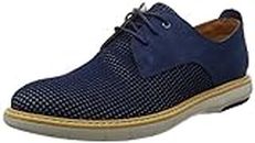 Clarks Men Flexton Sport Blue Combi Sneakers-6 UK/India (39.5 EU) (91261243737060)