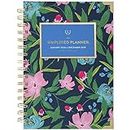 Simplified by Emily Ley 2020 Weekly & Monthly Planner, 5-1/2" x 8-1/2", Small, Hardcover, Navy Floral (EL302-200-20)