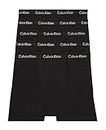 Calvin Klein Men's Cotton Stretch 5-Pack Boxer Brief, 5 Black, XX-Large