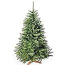 Künstlicher Weihnachtsbaum in Premium Qualität mit FSC-zertifiziertem Holzständer ��– Naturgetreu und mit dicht bestückten Zweigen – Künstliche Weihnachtsbäume 180cm oder 220cm