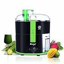 Rico 350W ISI Marked & Fully Automatic Electric Juicer | Portable Juicer, Compact Design, Slow Juicing Process to Extract Maximum Juice from Fruits & Vegetables